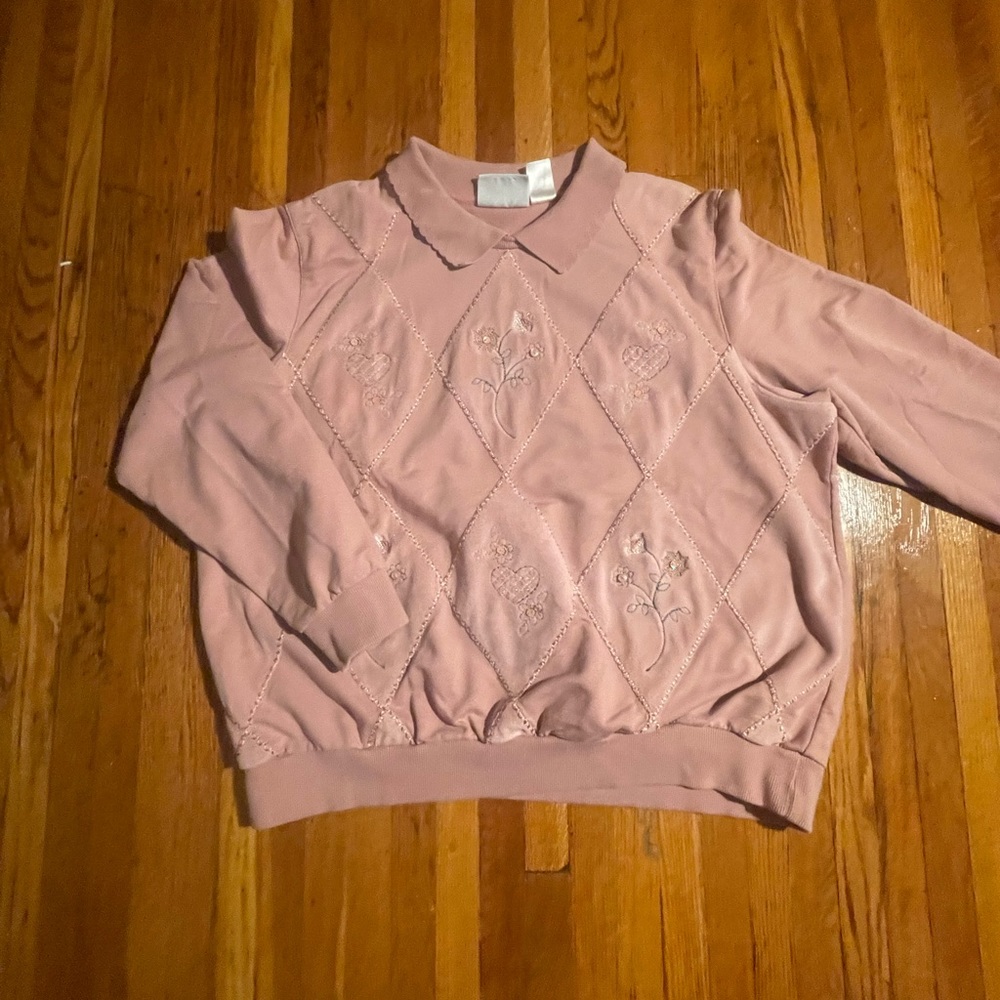 VTG Alfred Dunner Babydoll Crewneck
